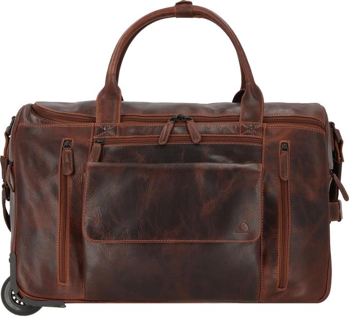 Greenburry Rugged 2 Rollen Reisetasche Leder 53 cm (41 l)