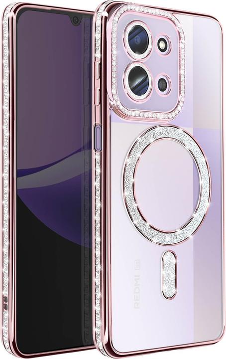 Actual product image Avizar MagSafe Hülle Redmi 15C mit Strass (Xiaomi Redmi 15C)