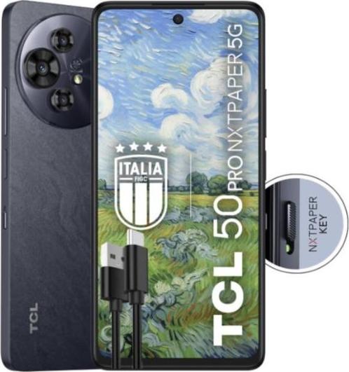 Produktbild TCL 50 Pro NxtPaper (512 GB, Moon Gray, 6.80", SIM + eSIM, 108 Mpx, 5G)