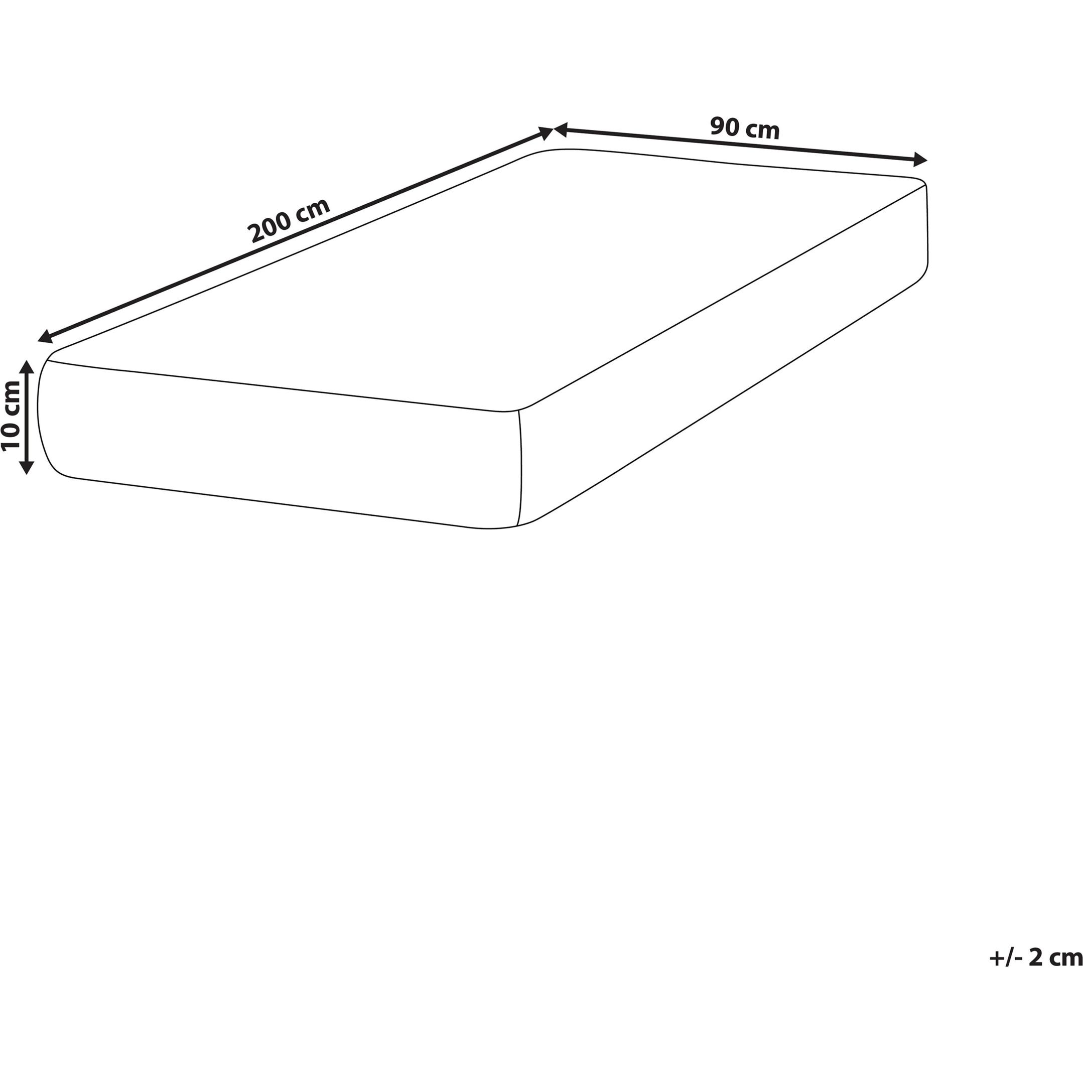 Thumbnail - Beliani, Matratze, Petite (90 x 200 cm, Schaumstoffkern)