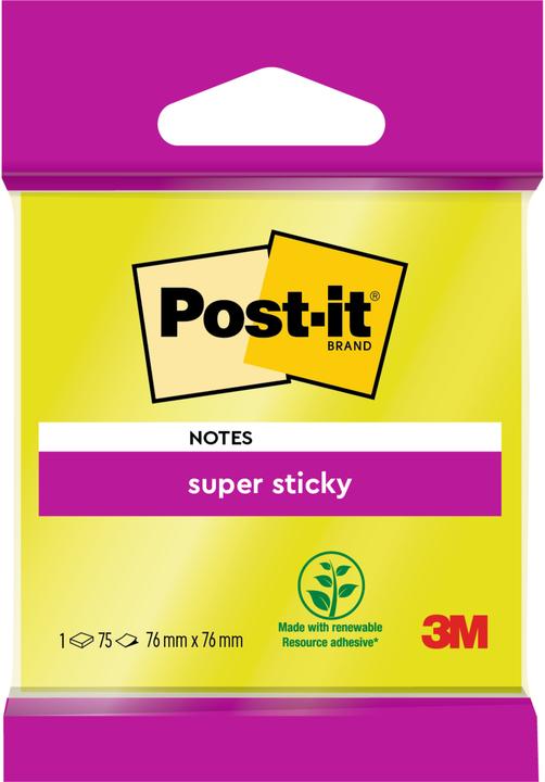 Produktbild Post-it Super Sticky (76 x 76 mm)