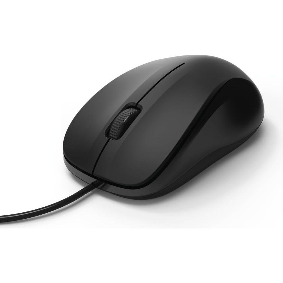 Hama MC-300 (Kabelgebunden), Maus, Schwarz