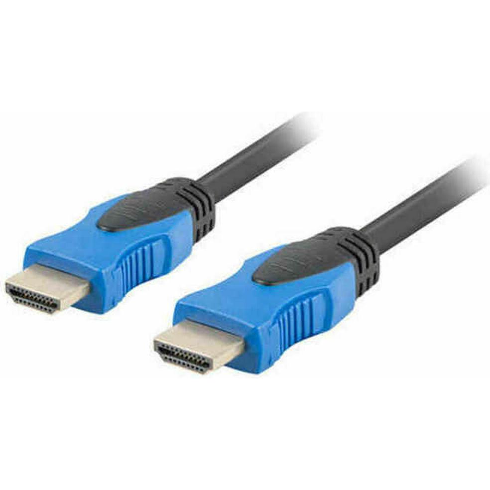 Lanberg Nero Ca-Hdmi-20Cu-0030-Bk Cavo Hdmi 3 M Hdmi Tipo A (Standard) (3 M), Cavo Video,