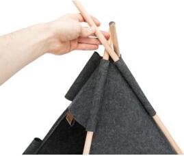 Actual product image Trixie Versteck Tipi Filz (Dog)