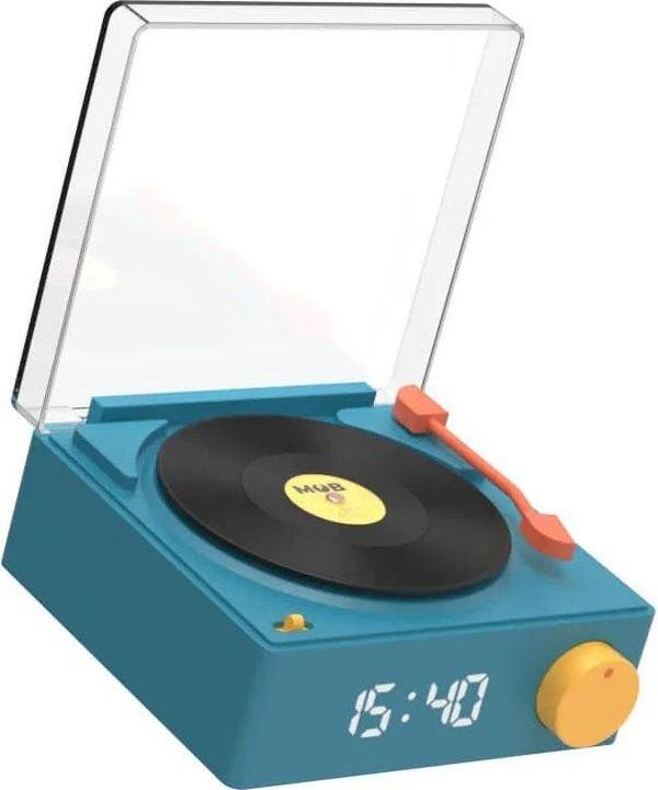 Mobility on Board Retro Speaker & Alarm Clock VS-80 blue (8 h)