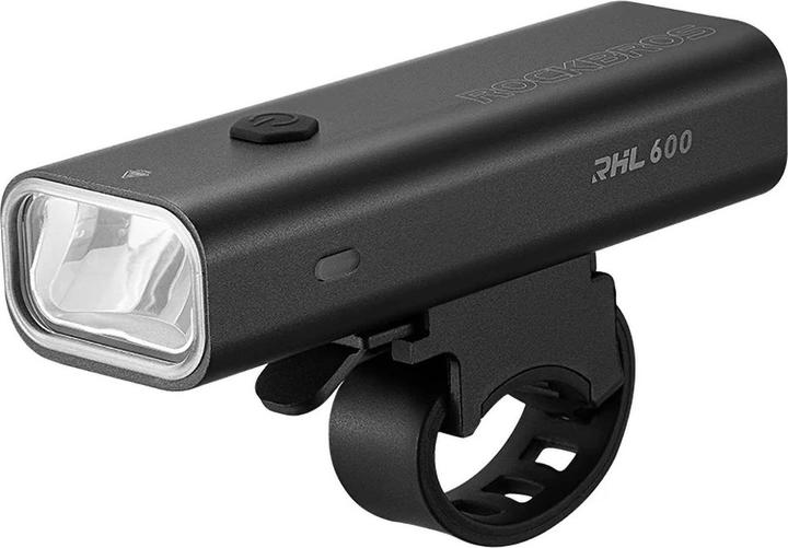 Rockbros RHL600 front bicycle light 600lm 2600mAh IPX6 - black (600 lm, 600 lm)