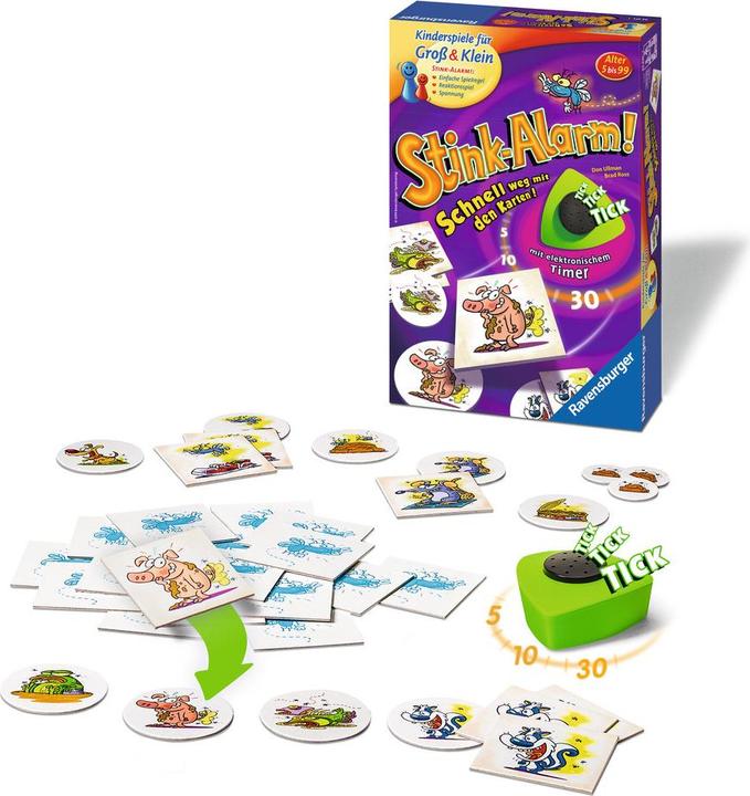 Actual product image Ravensburger Stink alarm! (German, 2 - 6 Players)