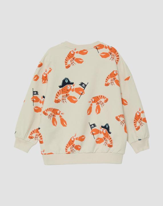 Produktbild s.Oliver Oversize-Sweatshirt mit All-over-Print (140)