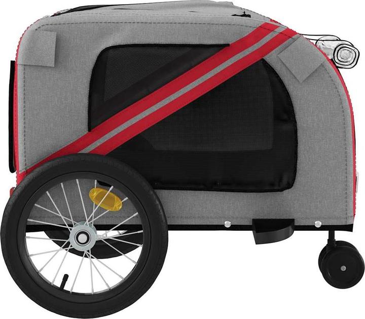 Actual product image vidaXL Bicycle trailer dog