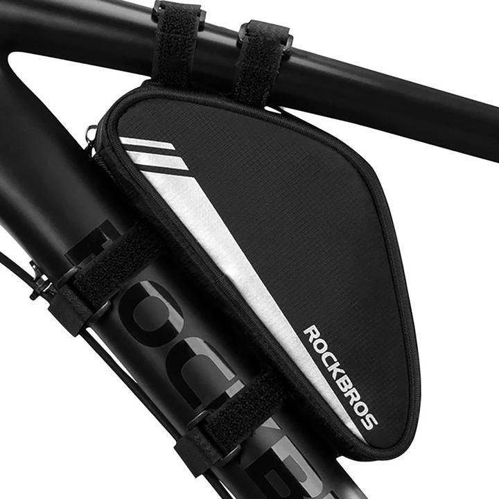 Productafbeelding Rockbros B55-BK fietstas voor frame 0,7 l - zwart (0.70 l, Frametas)