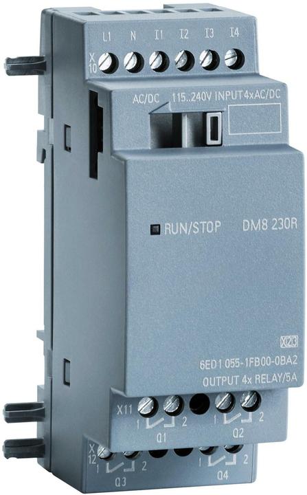 Actual product image Siemens Expansion Module LOGO!8 DM8 230R 4DI/4DO