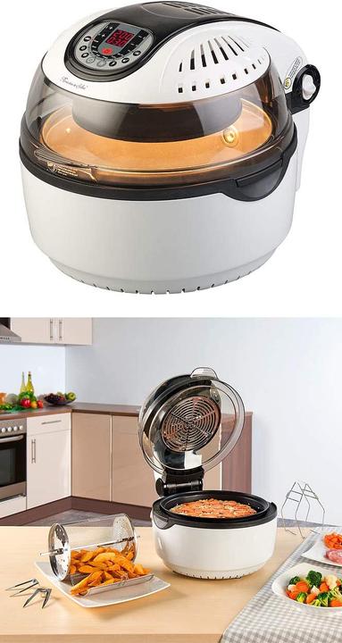 Actual product image Rosenstein & Söhne Digital halogen convection oven, 6 programs