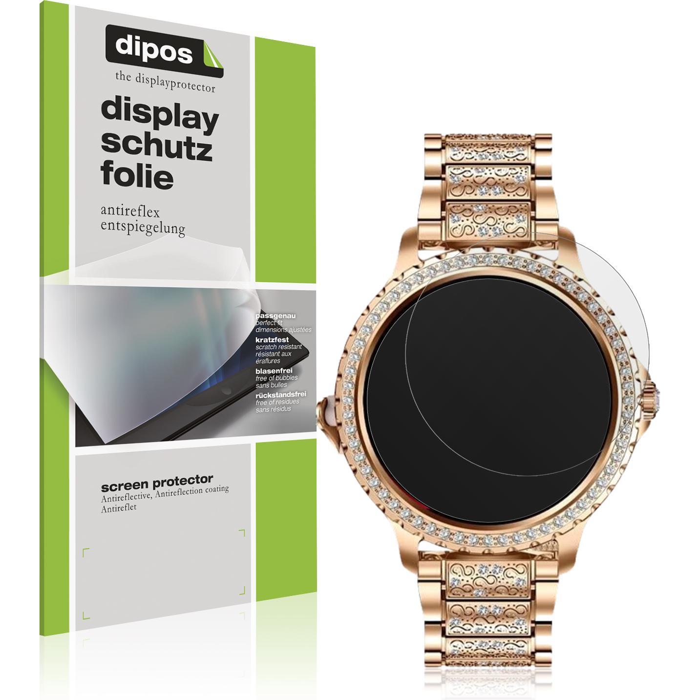 Dipos Schutzfolie Matt für LIGE BW1845A-CC 1.32 Zoll, Smartwatch Schutzfolie, Transparent