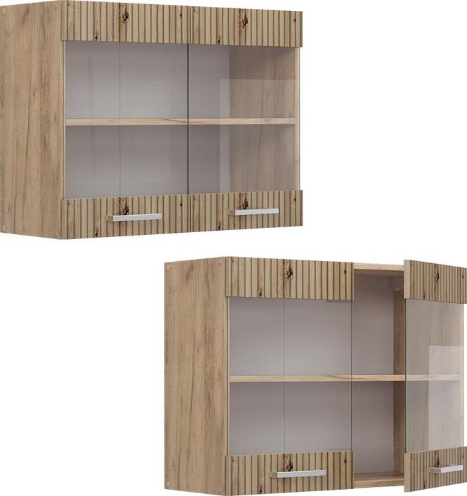 Produktbild Vicco Küchenglasschrank R-Line (80 x 31 x 60 cm)