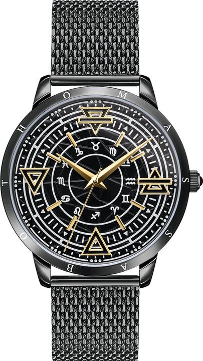 Produktbild Thomas Sabo Elements of Nature Schwarz (Analoguhr, 42 mm)