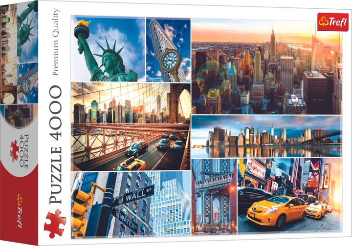 Trefl New York Collage (4000 Teile)