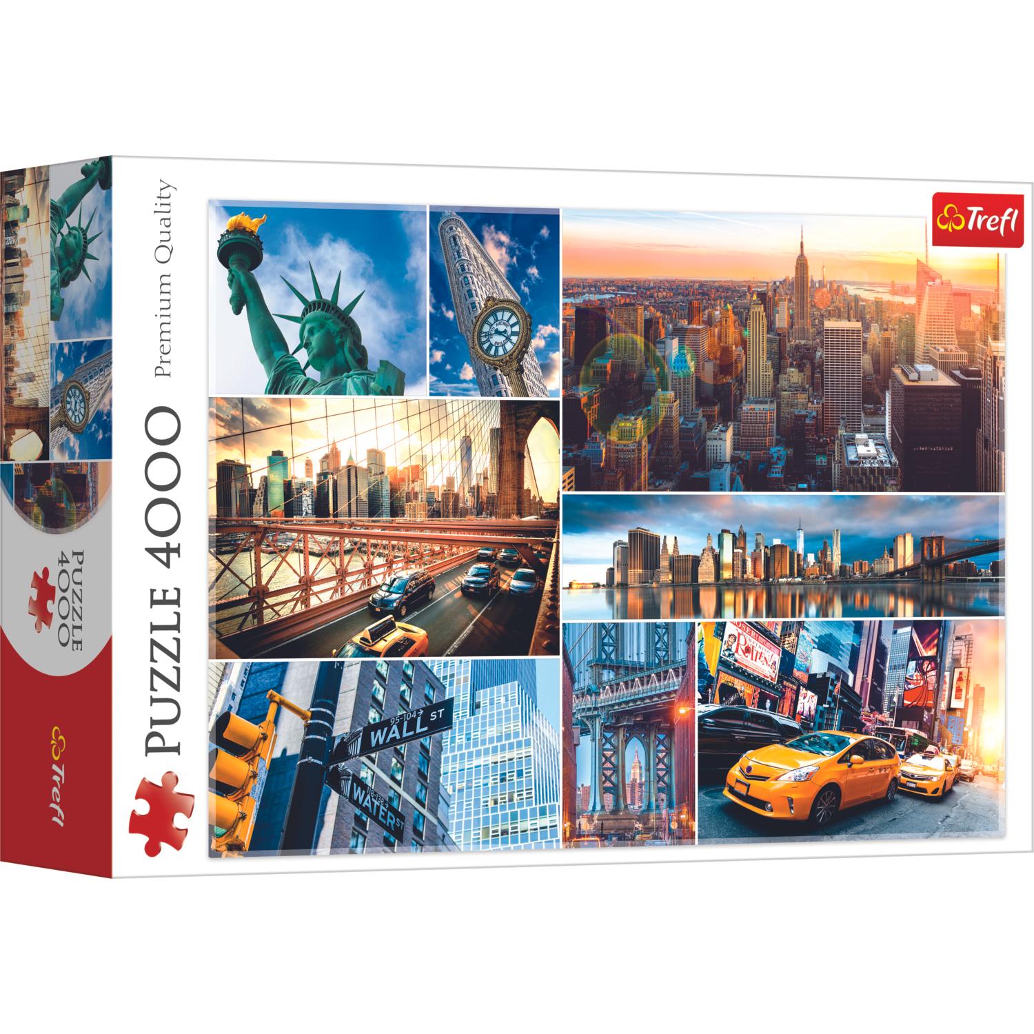 Trefl New York Collage (4000 Teile)