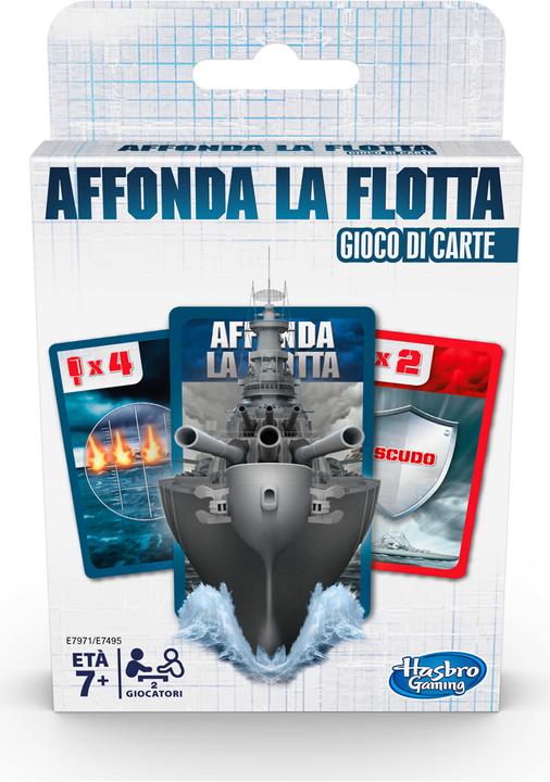 Immagine prodotto Hasbro Gaming Affonda la flotta carte, i italiano, tedesco / navi versenk.: 671-02-770 (Italiano)