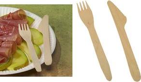 Immagine prodotto Papstar Posate "pure" (coltello forchetta) (500 x)