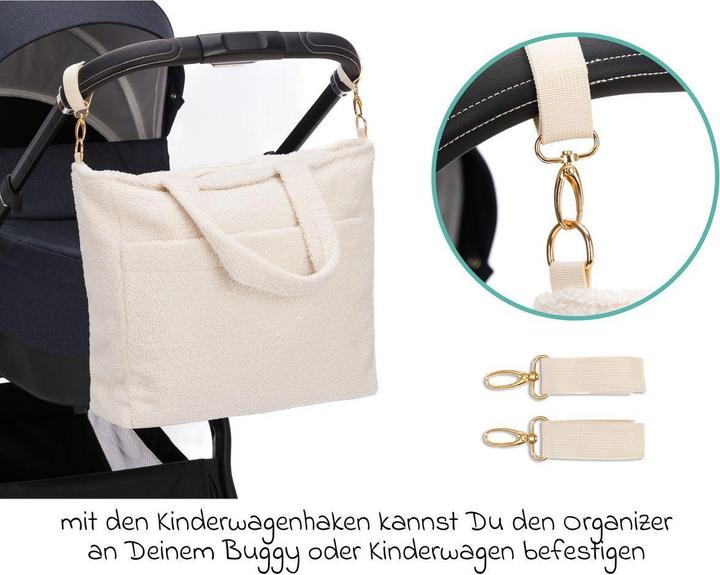 Produktbild Fillikid Wickeltasche Teddy Big Beige