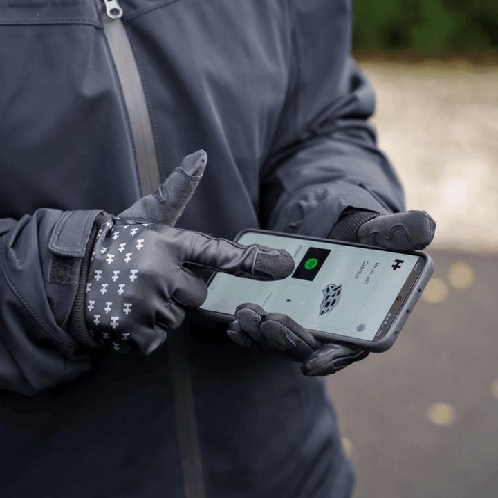 Actual product image HelmetPlus Hplus, Gloves winter extra large XL Men Softshell (XL)