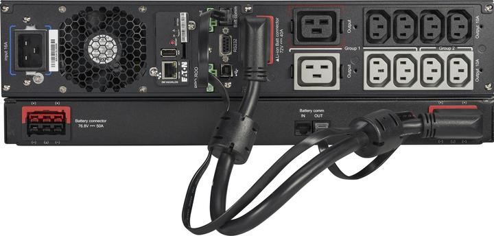 Produktbild Eaton 9PX EBM RT1U Lithium-Ionen Battery 2U Batteriy Life 5-10 years (2200 W, Online-Doppelwandler USV)