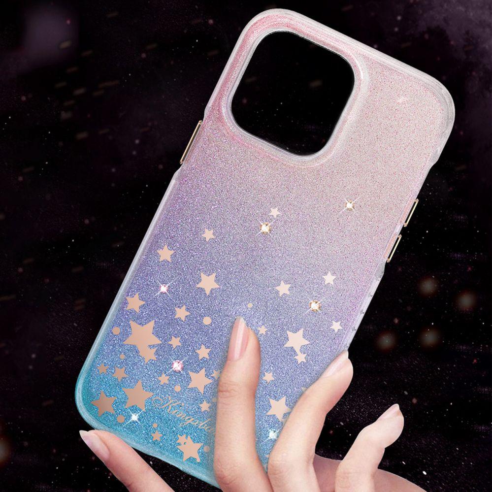 Thumbnail - Kingxbar Hülle aus der Heart Star Serie für iPhone 14 Pro Max mit Sternzeichen (Apple iPhone 14 Pro Max), Smartphone Hül...