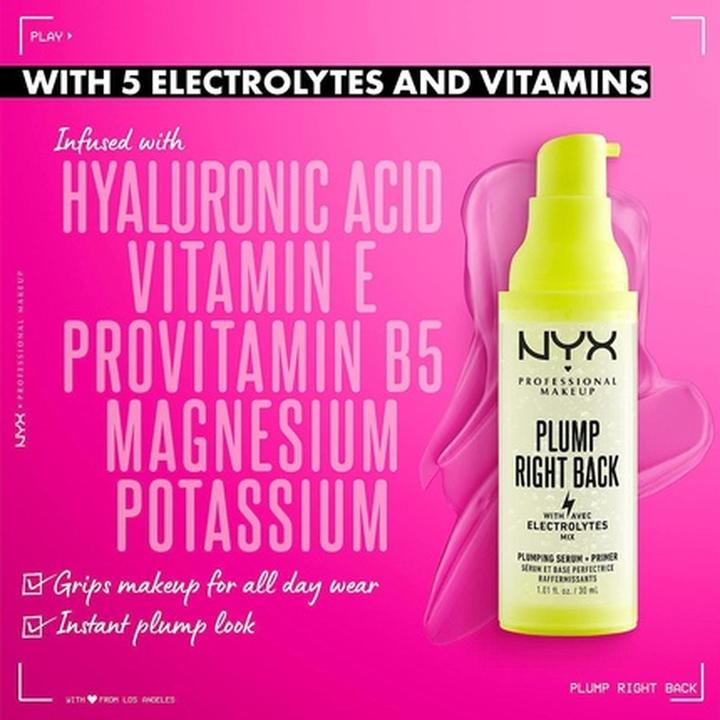 Produktbild NYX Professional Make-Up Plump Right Back Serum & Primer (01 plump right back)