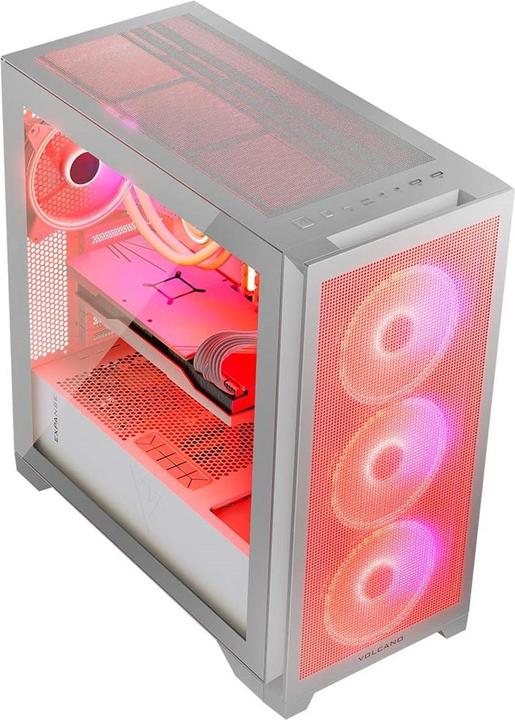 Produktbild Modecom Volcano Expanse S Apex ARGB biała (Mini-ITX, ATX)