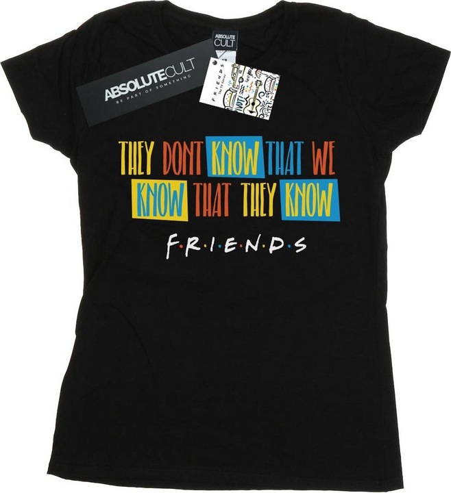 Produktbild Friends They Don't Know Script TShirt (XXL)
