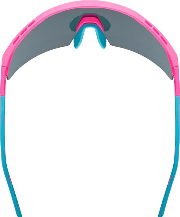Actual product image Uvex flowline (Pink matt, Mirror Blue)