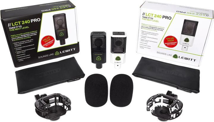 Actual product image Lewitt Microphone LCT 240 PRO WH White