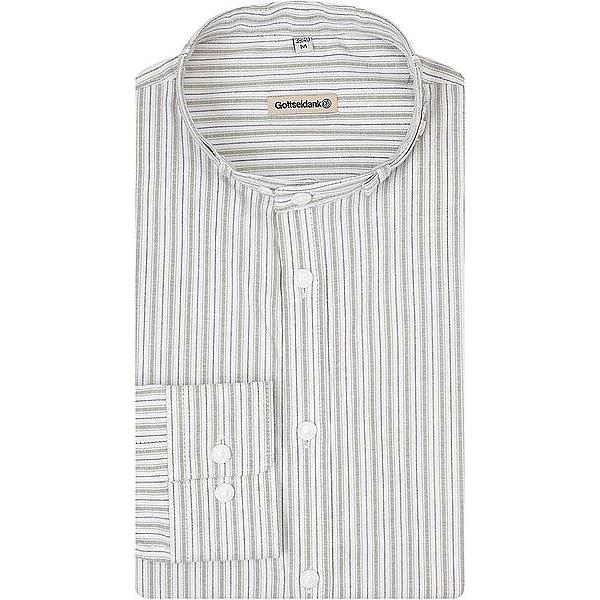 Gottseidank, Herren, Hemden, Trachtenhemd LENZ, Weiss, (M)
