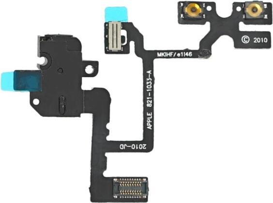 Immagine prodotto OEM Home Jack per cuffie per iPhone 4 nero (iPhone 4)