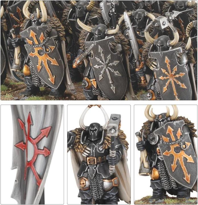 Actual product image Games Workshop Warhammer ToW - Warriors of Chaos Guerriers du Chaos (Plastic)