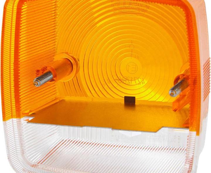 Actual product image Hella 2 light discs indicator lights halogen for AGCO