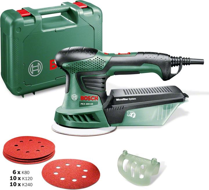 Image du produit Bosch Home & Garden PEX 300 AE (Ponceuse excentrique, 270 W)