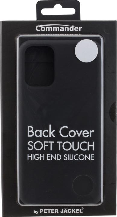 Produktbild Peter Jäckel COMMANDER Back Cover Soft Touch for Samsung Galaxy S22 Black (Samsung Galaxy S22+)