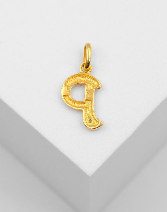 Image du produit Muau Lettre (750, Or jaune 18 carats, Or blanc)