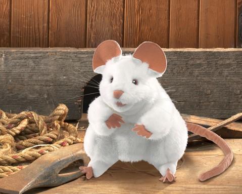 Produktbild Folkmanis Weisse Maus