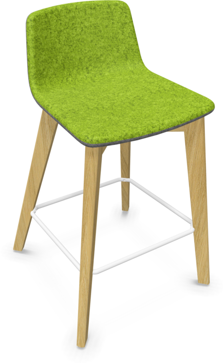 Light green melange, Grey melange, Ash natural light grey stained