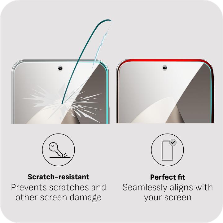 Produktbild Cazy Schutzglass Tempered Glass, Bildschirmschutz (1 Stk., Xiaomi 15T, Xiaomi 15T Pro)