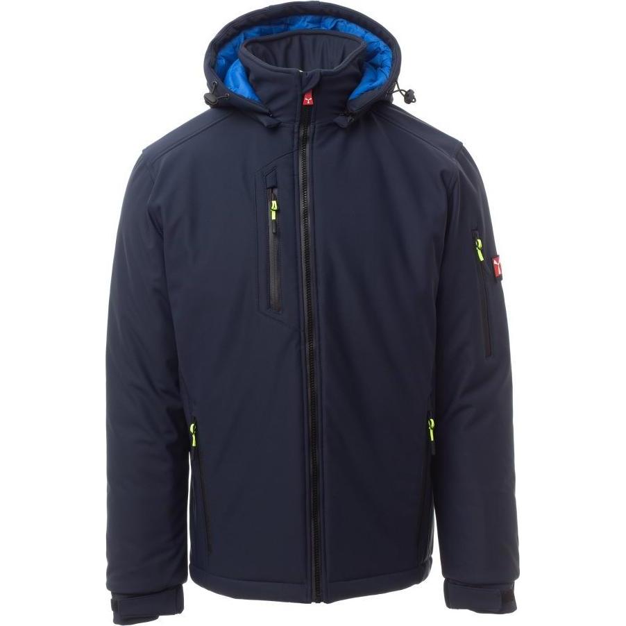 Payper, Herren, Jacke, Softshell Jacke Gale Pad (XXL), Blau, XXL