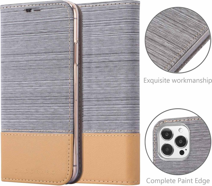 Actual product image Cadorabo Jeans Book Cover (Apple iPhone 13 Pro)