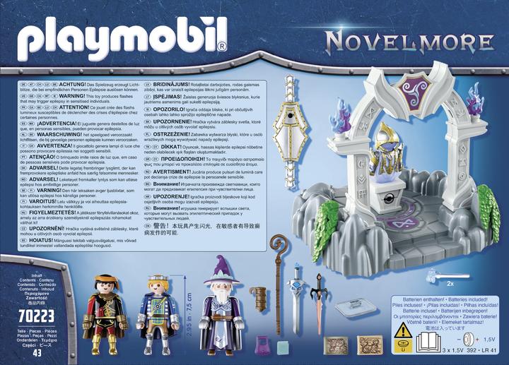 Image du produit Playmobil Sanctuaire de l'armure magique (70223, Playmobil Novelmore)