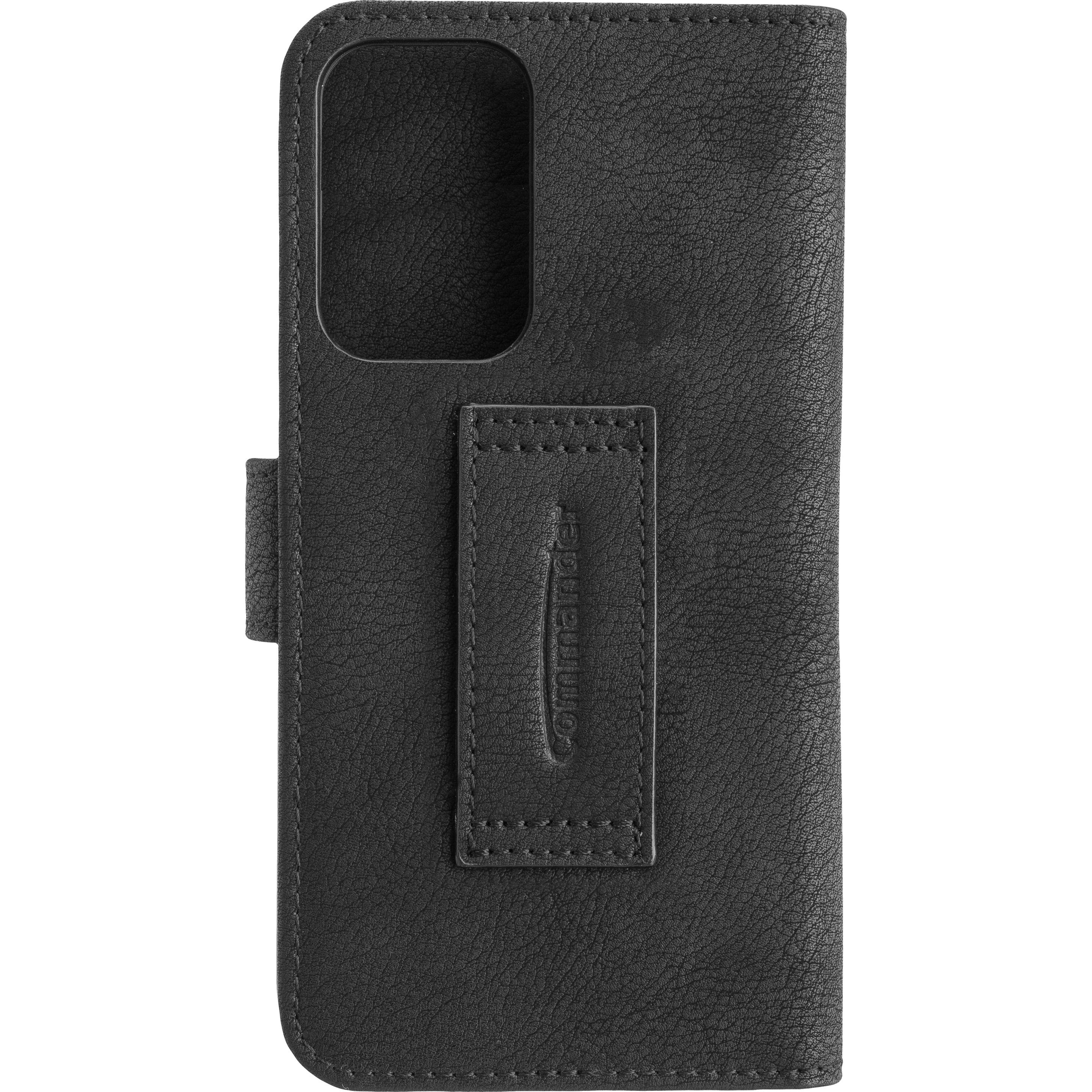 Peter Jäckel COMMANDER BOOK CASE ELITE black for Samsung Galaxy S22 (Samsung Galaxy S22+), Smartphone Hülle, Schwarz