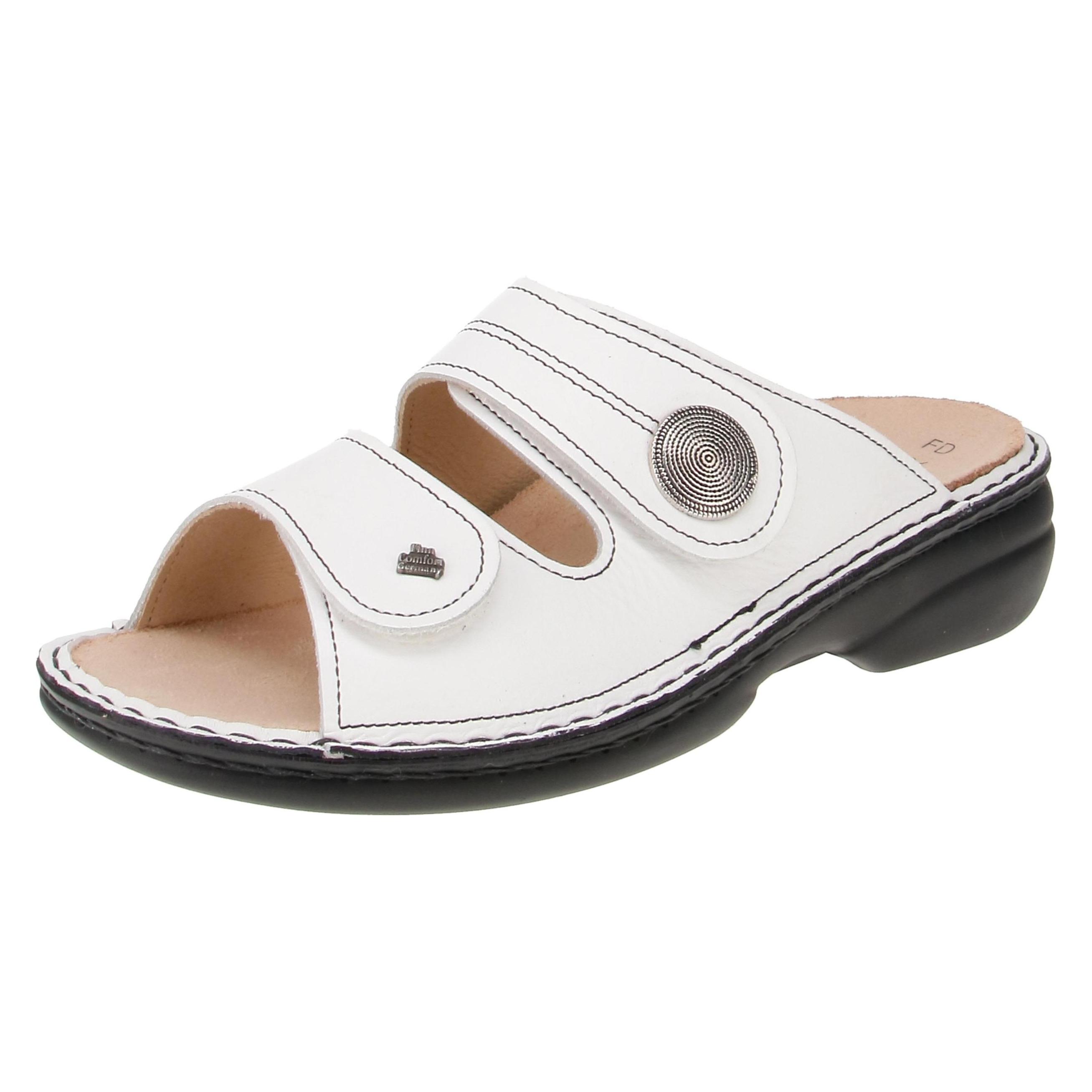 Finn Comfort, Damen, Hausschuhe, Pantoletten, Weiss, (40)