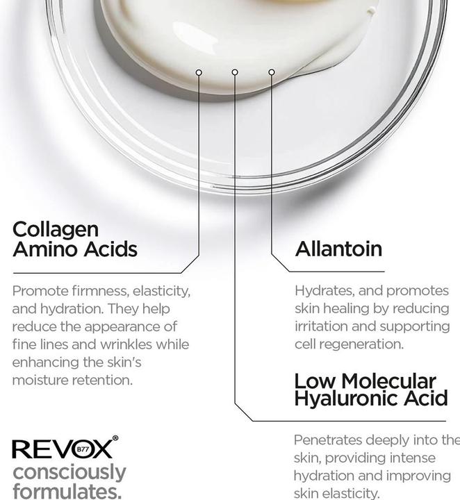 Actual product image Revoxb77 Just Collagen Amino Acids+HA (30 ml, Day cream)