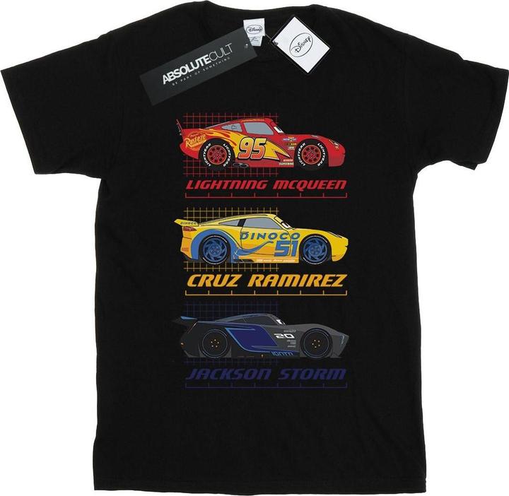 Immagine prodotto Disney Cars Racer Profile Maglietta Ampia Donna (XL)