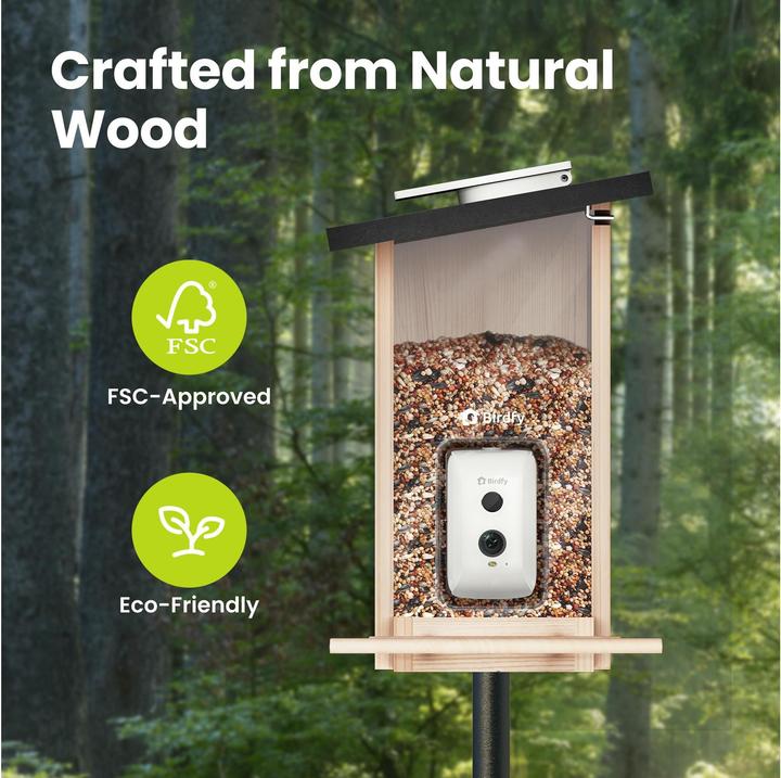 Produktbild Birdfy FSC Vogelfutterhaus mit AI-Kamera